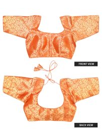Graceful Essence Elegant Jasmine Zari Work Readymade Blouse