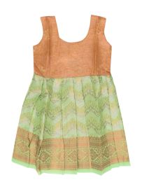 Graceful Essence Art Silk Readymade Girls Frock