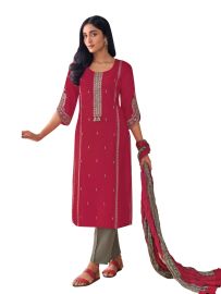 Graceful Muse Readymade Butta Embroidered Salwar Kameez