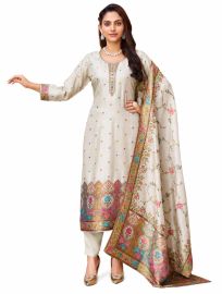 Graceful Muse Readymade Multicolor Butti Salwar Kameez