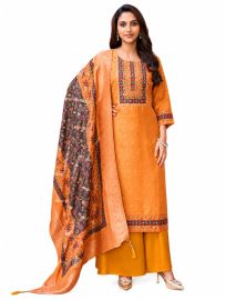 Graceful Muse Readymade Geometric Yoke Butti Salwar Kameez