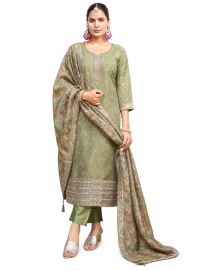 Graceful Muse Readymade Floral Jaal Butta Salwar Kameez