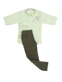 Graceful Essence Cotton Boys Full Pant Set – Stylish and Comfortable