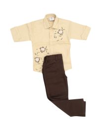 Graceful Essence Cotton Boys Full Pant Set – Stylish and Comfortable
