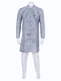 Graceful Essence Men’s Premium Cotton Kurta Set – Classic Festive Ethnic Wear