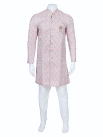 Graceful Essence Men’s Premium Cotton Kurta Set – Classic Festive Ethnic Wear
