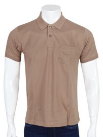 Vitomine Men’s Premium Cotton Collar Half Sleeve Casual T-Shirt