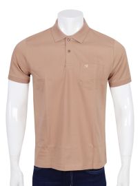 Vitomine Men’s Premium Cotton Collar Half Sleeve Casual T-Shirt