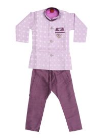 EliteCharm Boys Premium Embroidered Readymade Sherwani Set