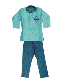 EliteCharm Boys Premium Embroidered Readymade Sherwani Set