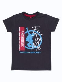 Gracecharm Boys Hosiery Casual Half Sleeve T-Shirt