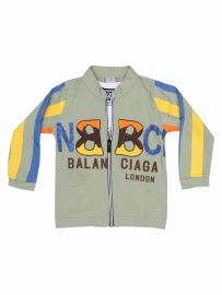 Gracecharm Boys Tencel Casual Full Sleeve T-Shirt