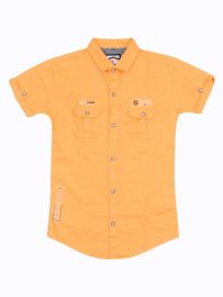 Gracecharm Boys Cotton Casual Half Sleeve Shirt