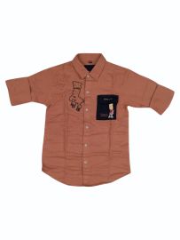 Gracecharm Boys Cotton Casual Full Sleeve Shirt