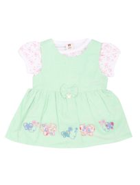 Graceful Essence Baby Girls Cotton Mix Readymade Frock 