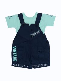 Graceful Essence Readymade Dungaree Set for Baby Boy