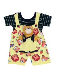 Graceful Essence Readymade Dungaree Set for Baby Boy