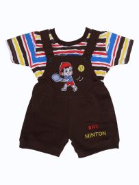 Graceful Essence Readymade Dungaree Set for Baby Boy