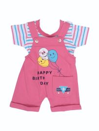 Graceful Essence Readymade Dungaree Set for Baby Boy