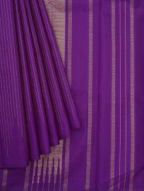 Vivaha Arani Pure Silk Fine Stripes with Zari Stripe Pallu Saree