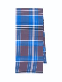 Men’s Premium Cotton Checkered Grid Geometric Pattern Lungi