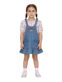Graceful Essence Cotton Girls Fancy Readymade Western Frock