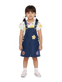 Graceful Essence Cotton Girls Fancy Readymade Western Frock