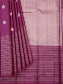 Gracecharm Elegant Pure Soft Silk Butta Design with Border Saree
