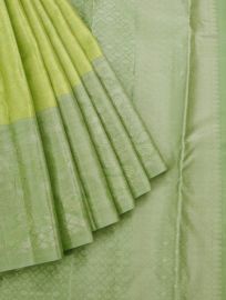Gracecharm Uppada Silk Geometric Floral Butta with Zari Border Saree