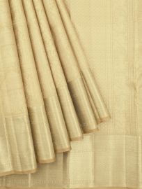Vivaha Kanchipuram Pure Silk Traditional Chariot Arch with Zari Border Saree