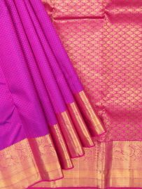 Vivaha Arani Pure Silk Traditional Butta Design with Zari Border Saree