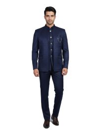 Brodman Men’s Premium Bandhgala Coat Suit – Elegant Traditional Formal Wear