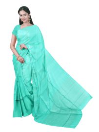 Gracecharm Pure Soft Silk Floral Medallion with Floral Jaal Pallu Saree