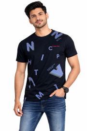 Men’s Classic Pure Cotton Lycra Half Sleeve Casual T-Shirt