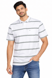 Classic Polo Men’s Premium Cotton Collar Half Sleeve Casual T-Shirt