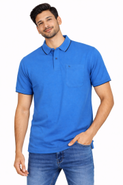 Classic Polo Men’s Premium Cotton Collar Half Sleeve Casual T-Shirt