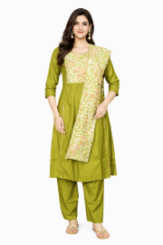 Graceful Muse Readymade Embroidered Salwar Kameez