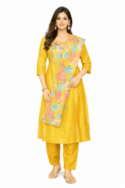 Graceful Muse Readymade Embroidered Salwar Kameez