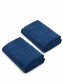 Doctor Towels French Blue Banana Terry Hand Towel - Pack of 2