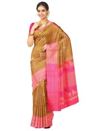 Kanmanie Soft Silk Nandi Cow Butta Design with 6 Inch Jacquard Border Saree