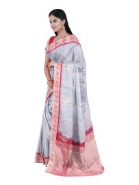 Gracecharm Elegant Art Soft Silk Butta Design with Border Saree