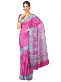 Kanmanie Soft Silk Butta Design with 3 Inch Jacquard Border Saree