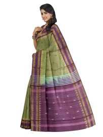 Kanmanie Vazhainaar Pattu Floral Butta Annapakshi Zari Border Saree