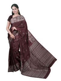 Gracecharm Pure Soft Silk Butta with Teardrop Butta Pallu Saree