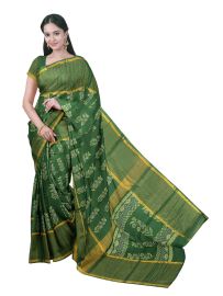 Gracecharm Elegant Sarla Cotton Printed Design with Border Saree