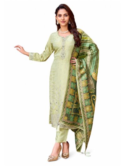 Graceful Muse Readymade Sequin Butta Embroidered Salwar Kameez