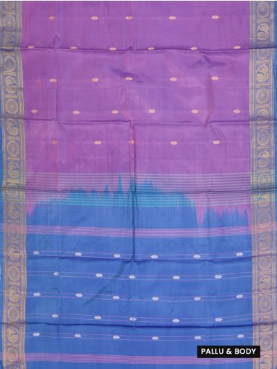 Kanmanie Vazhainaar Pattu Diamond Butta Paisley Zari Border Saree