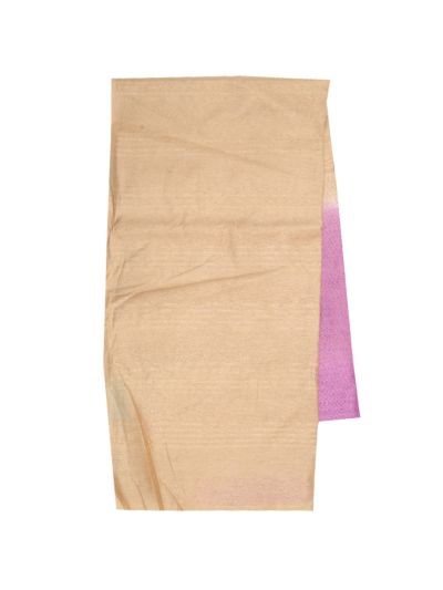 BlossomEase Art Tussar Butta Design Contrast Border Saree