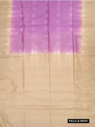 BlossomEase Art Tussar Butta Design Contrast Border Saree