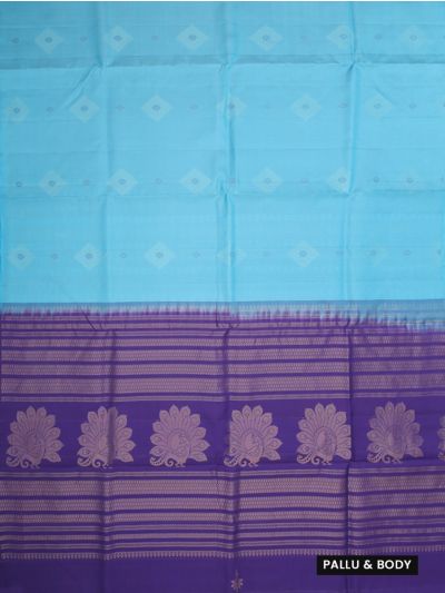 Kanmanie Soft Silk Butta Design Borderless Saree